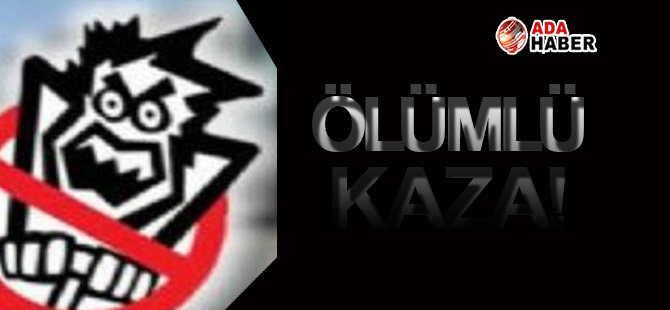 Yine bir ölümlü kaza!