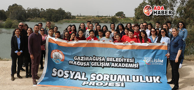 Mağusa Belediyesi sulak alanlara gezi düzenledi