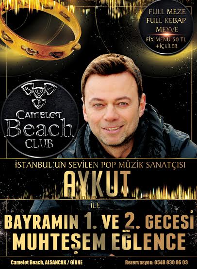 Camelot Beach Club unutulmaz bir bayram için sizleri bekliyor