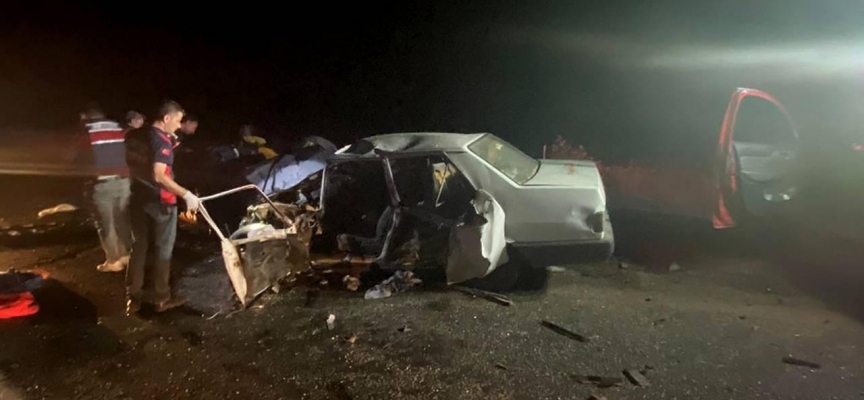 Kütahya'da zincirleme trafik kazası: 2 ölü, 8 yaralı