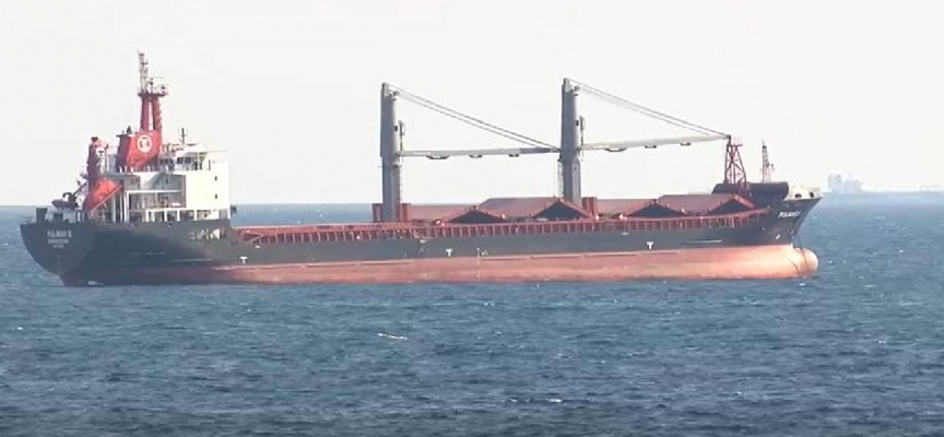 Türk sahipli FULMAR S gemisinin, Ukrayna'ya doğru seyri başladı