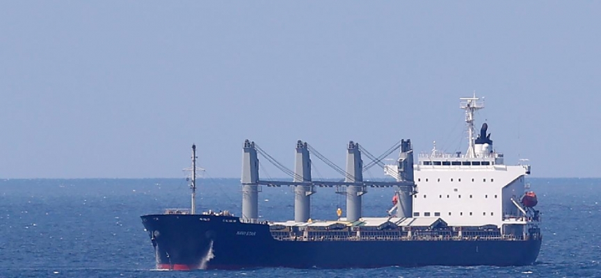 'Navi-Star' İstanbul Boğazı'nın Karadeniz girişine ulaştı