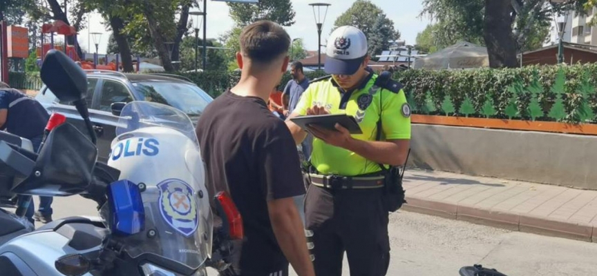 "Kask almaya gidiyordum" bahanesi cezadan kurtaramadı