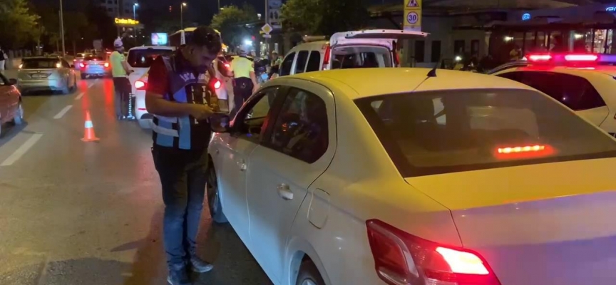 Abart egzoz kullanan 153 sürücüye 201 bin lira ceza