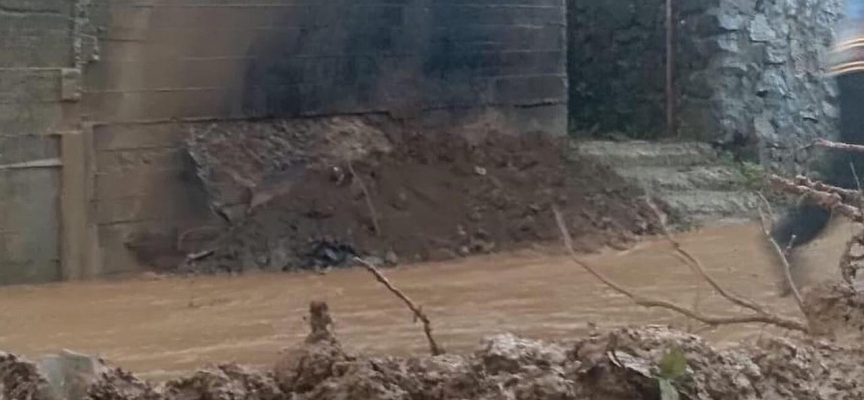 Giresun'da sağanak heyelan ve su taşkınlarına yol açtı