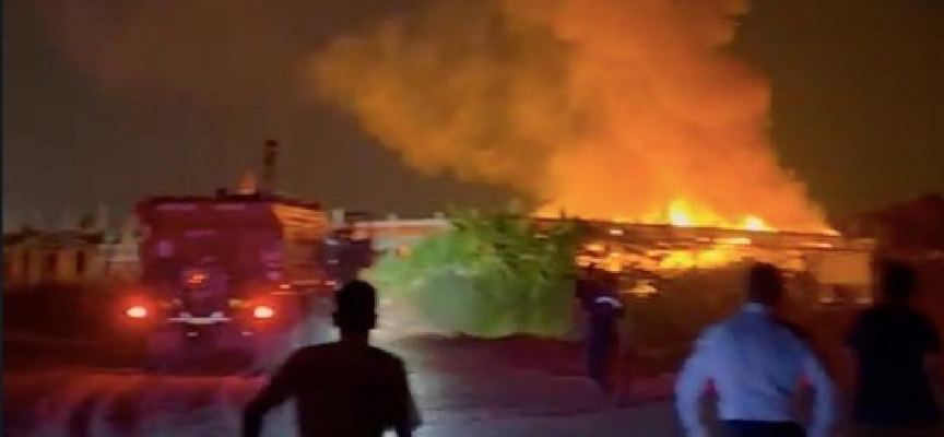 Antalya'da otel yangını