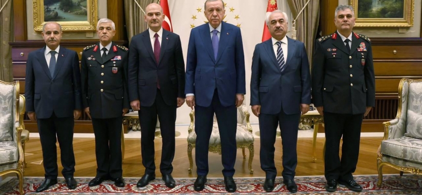 Cumhurbaşkanı Erdoğan, Soylu ve beraberindeki heyeti kabul etti