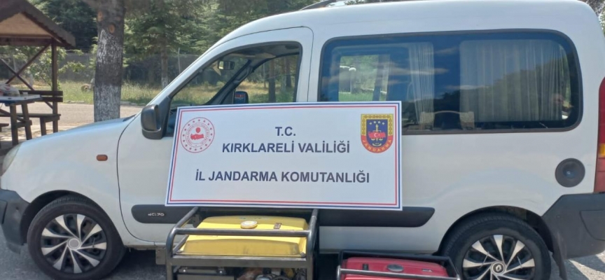 Jeneratör çalanlar 600 saatlik kamera kaydı izlenerek yakalandı