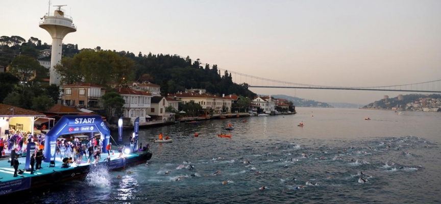 İstanbul Uluslararası Boğaziçi Triatlonu sona erdi
