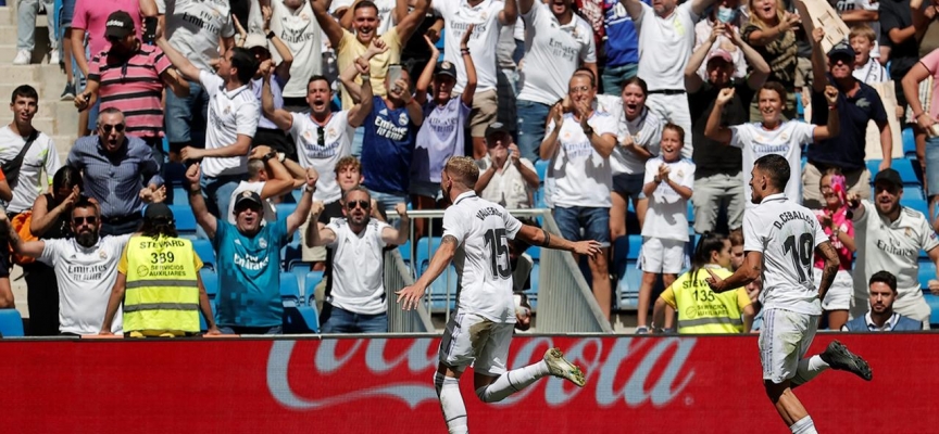 Real Madrid ligde 5'te 5 yaptı