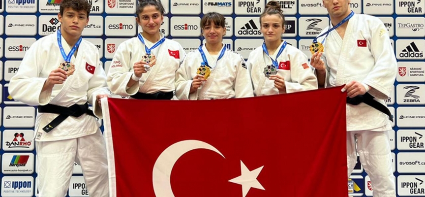 Milli judocular 5 madalya kazandı