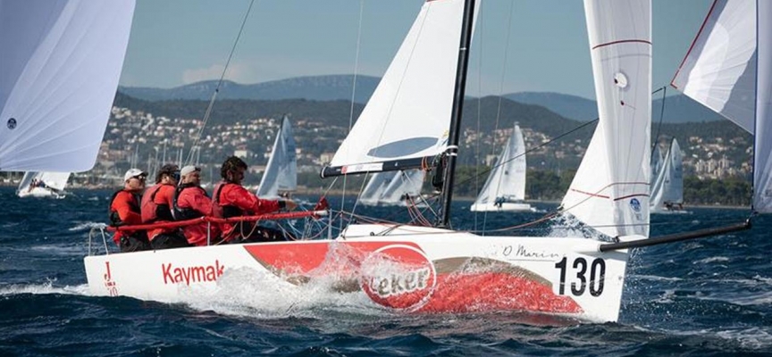Eker Yelken Takımı'ndan J/70 Avrupa Şampiyonası'nda birincilik