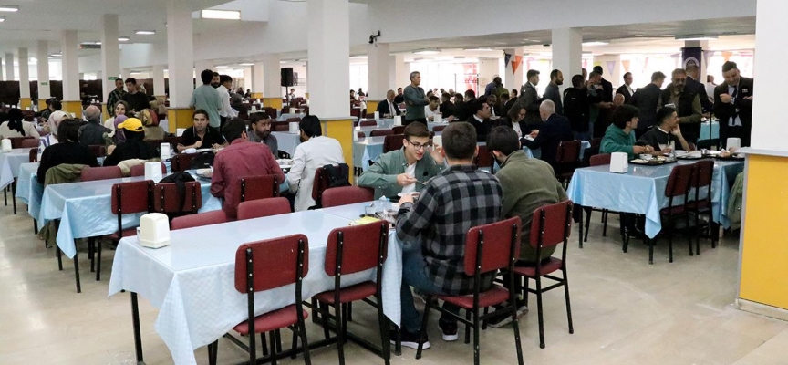 Yangında zarar gören yemekhane yeniden hizmete açıldı