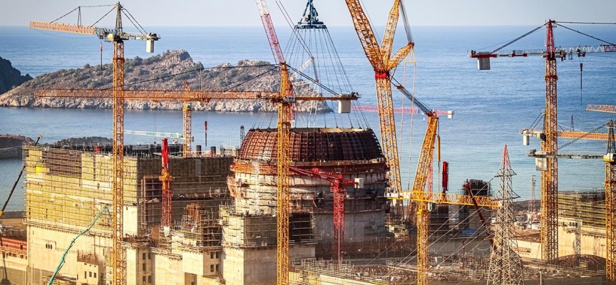 Akkuyu NGS aşama aşama yükseliyor