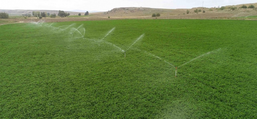 DSİ projesi ile 7 bin 970 dekar zirai tarım arazisi daha suya kavuştu