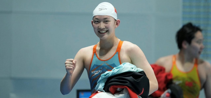 Çinli yüzücü Li Bingcie dünya rekorunu kırdı