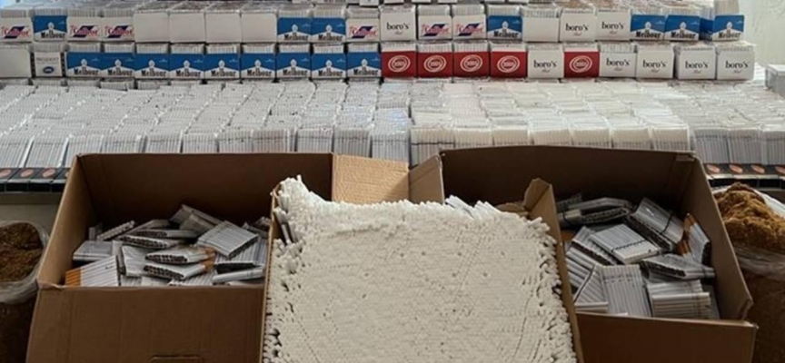 Tekirdağ'da 196 bin 760 makaron ele geçirildi