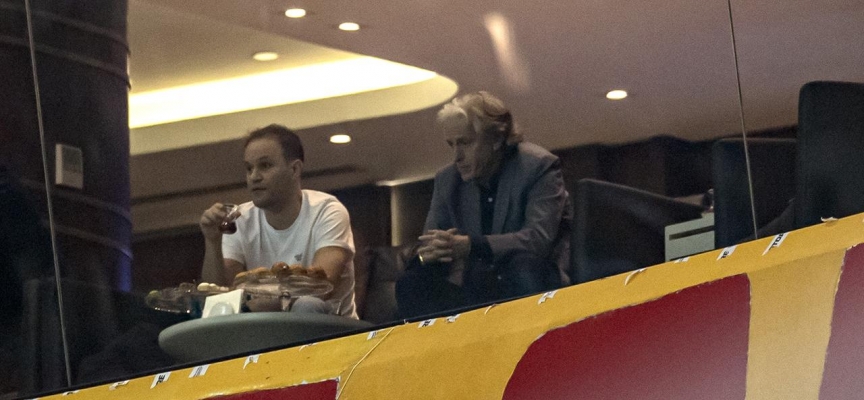 Jorge Jesus Galatasaray-Beşiktaş derbisinde