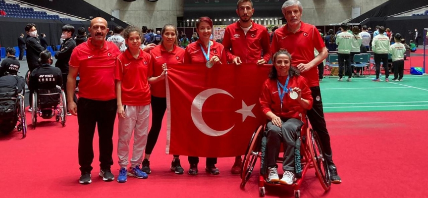 Milli sporcular Tokyo'da 3 gümüş madalya elde etti