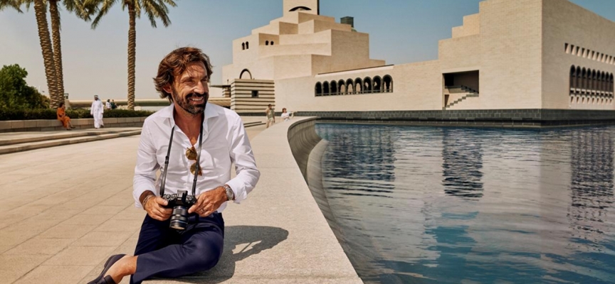 Andrea Pirlo Dünya Kupası öncesinde Katar'da