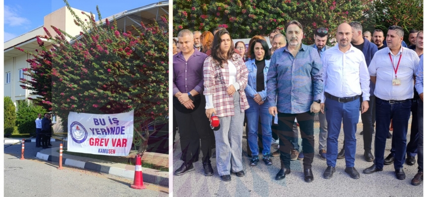 Gazimağusa Hastanesi’nde grev