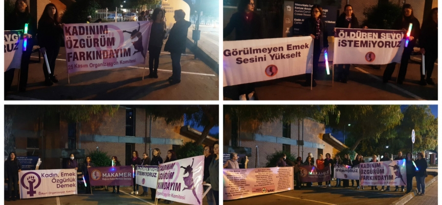 MAKAMER ‘Kadına Şiddete Hayır!’  yürüyüşü yaptı