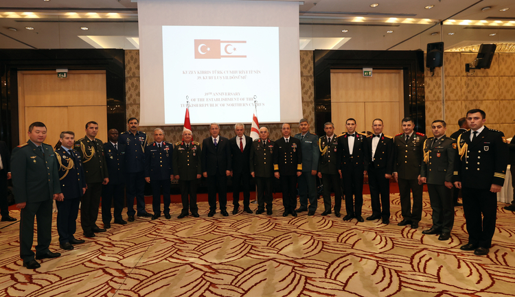 KKTC’nin 39. kuruluş yıl dönümü nedeniyle Ankara’da kutlama töreni yapıldı