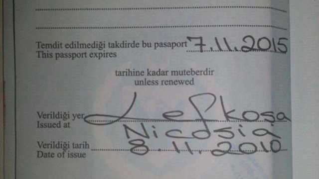 KKTC pasaportu ile Türkiye’ye girişte vize!