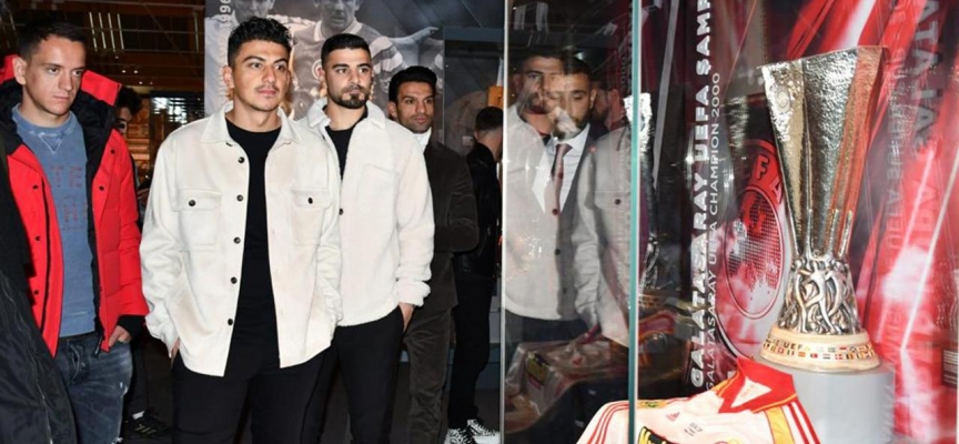 Konyasporlu futbolcular Şut ve Gol: Türk Futbol Tarihi Sergisi'ni gezdi