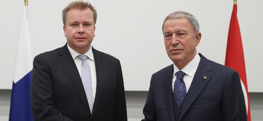 Bakan Akar Finlandiya Savunma Bakanı ile görüşecek