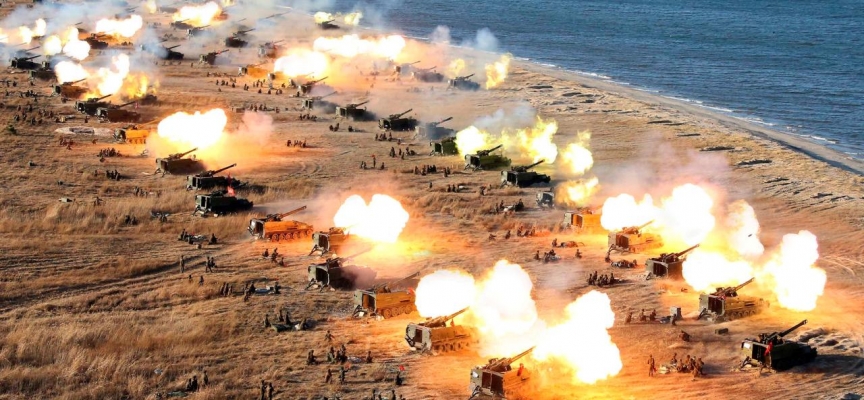 Kuzey Kore, deniz sınırı bölgelerinde yeniden top atışı yapacak