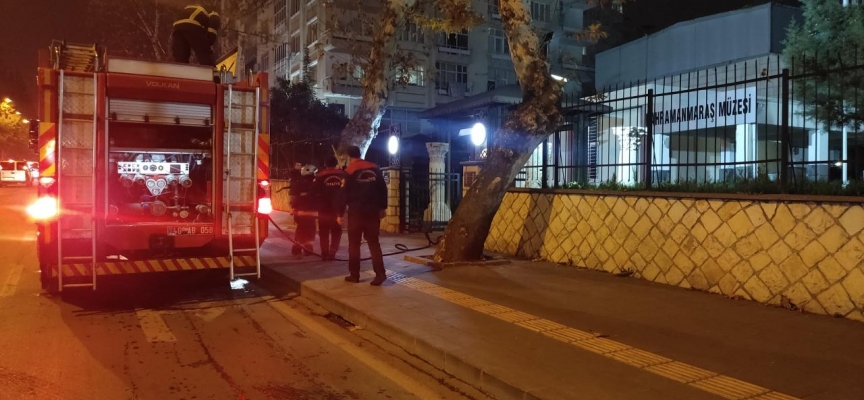 Kahramanmaraş'ta müze yangını