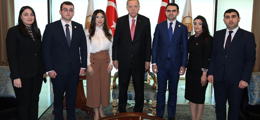 Cumhurbaşkanı Erdoğan, Bahtiyar İslamov'u kabul etti