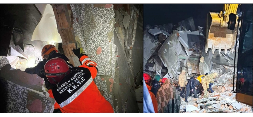 Ekipler Adıyaman’da çalışmalarını sürdürüyor