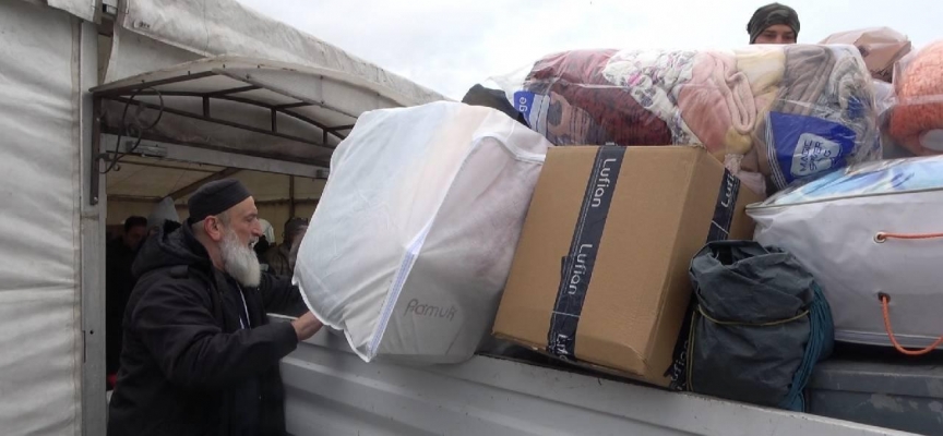 Çankırı'da deprem bölgesi için yardım toplama çalışmaları sürüyor