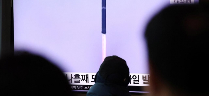 Japonya ve Güney Kore, Kuzey Kore'nin balistik füze fırlattığını duyurdu