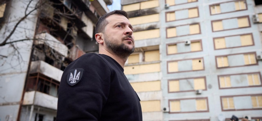 Zelenskiy, yoğun çatışmaların yaşandığı Zaporijya’yı ziyaret etti