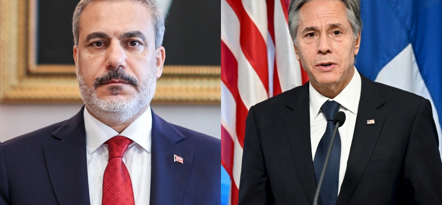 Fidan, Blinken ile “İsrail-Filistin”çatışmasını telefonda görüştü