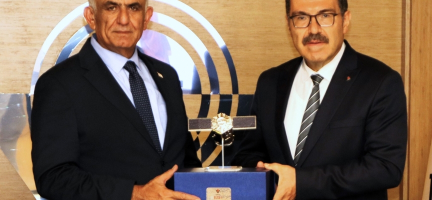 Çavuşoğlu, TÜBİTAK Başkanı Hasan Mandal’ı kabul etti