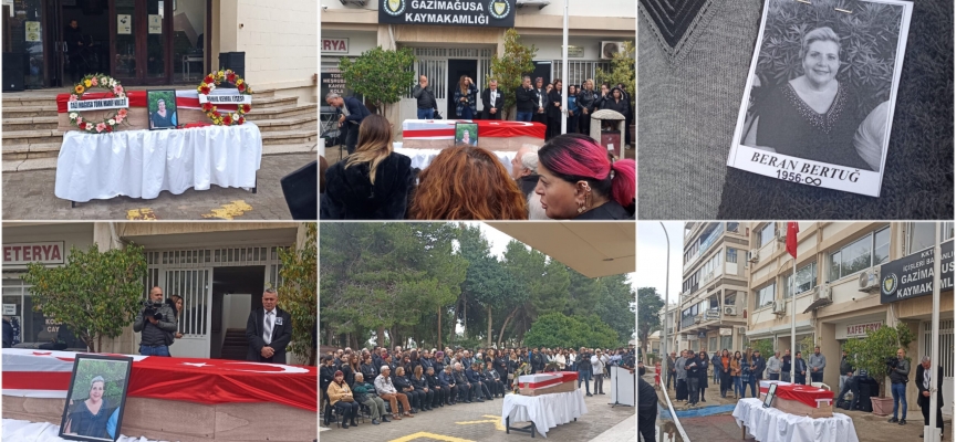 KKTC’nin ilk kadın kaymakamı Beran Bertuğ’a veda