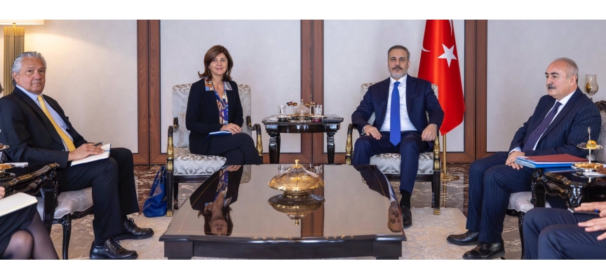 Türkiye Dışişleri Bakanı Fidan, Ankara’da Holguin’i kabul etti