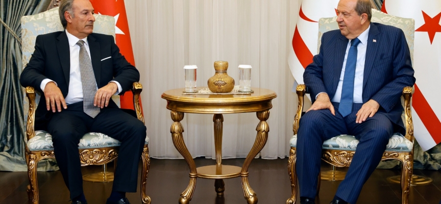 Cumhurbaşkanı Tatar Golf Federasyonu heyetini kabul etti