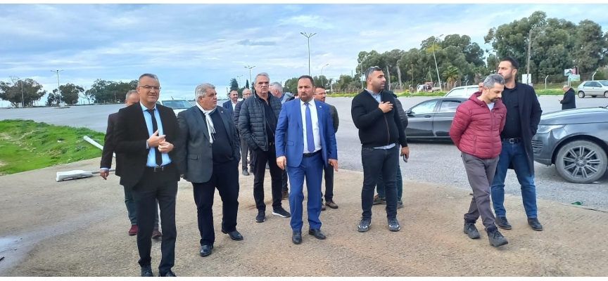 Gazimağusa Belediyesi tır garajını Tarım Bakanlığının kullanımına verdi…Narenciye ve enginar ihracatında kullanılacak