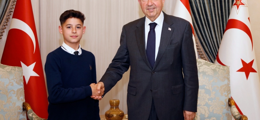 Cumhurbaşkanı Tatar, Macila’yı kabul ederek başarılarından dolayı kutladı