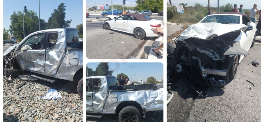 Feci kaza: 1’i ağır olmak üzere 3 kişi yaralandı