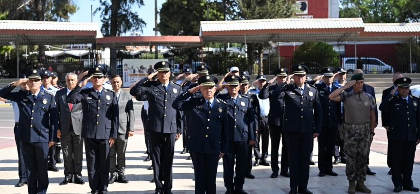 Polis günü nedeniyle törenler düzenlendi
