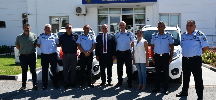Değirmenlik Akıncılar Belediyesi’nden Demirhan Polis Karaokulu’na 2 araç