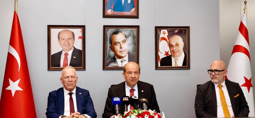 Cumhurbaşkanı Tatar, TDT Zirvesi için gittiği Azerbaycan’dan ülkeye döndü:”Zirveye katılmaktan mutluluk duyuyorum,  KKTC’yi temsil etmenin onurunu yaşıyorum”