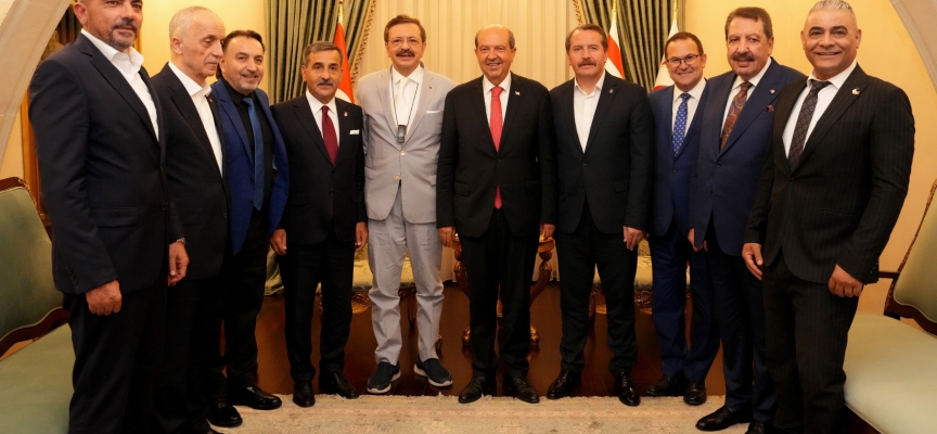 Cumhurbaşkanı Tatar, Kars Kafkas Üniversitesi heyetini kabul etti