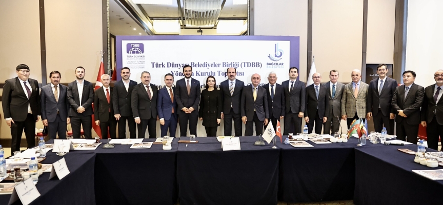 Belediyeler Birliği Başkanı Özçınar, TDBB Yönetim Kurulu toplantısına katıldı